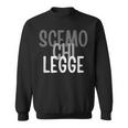 Scemo Chi Legge Felpa