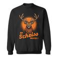 An Scheiss Muass I Deer Suit Costume Oktoberfest Sweatshirt