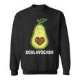 Schlavocado Avocado Pyjamas Sleep Outfit Pyjamas Heart Sweatshirt