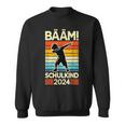 Schulkind 2024 Bääm Für Schulanfang Sweatshirt