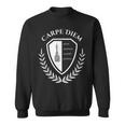 Seize The Day Carpé Diem Klassischer Toter Dichterliebhaber Sweatshirt