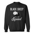 Sheep Squad Divertente Pecora Nera Felpa