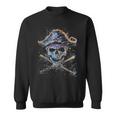 Skull & Crossbones Pirate Vintage Sweatshirt