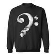 Skull Bass Clef Bass Player Music Lover Guitar Band Felpa