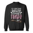 So Sieht Eine Richtig Coole Tante Aus Tante Tanten Saying Sweatshirt