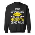 Sono Sopravvissuto Alla Maturità Di Mio Figlio Maturità 2024 Felpa