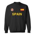 Spain Espana Flag Football Sweatshirt