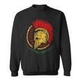 Spartan Helmet Sparta Warrior Antique Retro Spirit S Sweatshirt