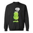 Statement Frog Nö Fun Sweatshirt