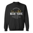 Stati Uniti Stileintage Retrò New York Felpa