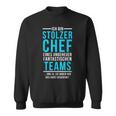 Stolzer Chef Eines Fantastische Teams Saying Sweatshirt