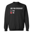 Are You Stressed Regali Geek Felpa