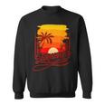 Surfer Beach Sea Retro Summer Fernlust Sweatshirt