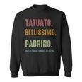 Tatuato Bellisimo Padrino Regalo Festa Del Papà Felpa
