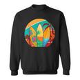 Tavola Da Surfintage Classico Surfboarder Retro Surfer Felpa