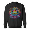 Techno Love Peace Music Electric Festival Sweatshirt