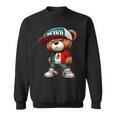 Teddy Bear Mexican Flag Mexico Sweatshirt