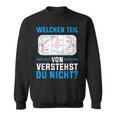 Which Teilonerstandst Du Nicht Eishockeyspieler Hockey Sweatshirt