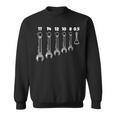 Tool Spanner Set Bottle Opener Workshop Sweatshirt