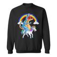 Trex Tyrannosaurus Dino Unicorn T-Rex Sweatshirt