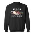 Trust No Oneintage Snake Handshake Sweatshirt