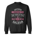 Une Super Institutrice Neieillit Pas Cadeau Institutrice Sweater e