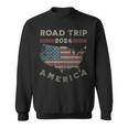 Usa Road Trip 2024 America Sweatshirt