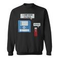 Usb Floppy Disk Geek Computer Nerd Sweatshirt