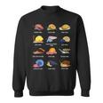 Various Cartoon Snails Sweatshirt