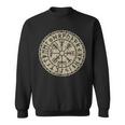 Vegvisiriking Compass Nordic Norse Mythology Felpa