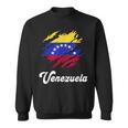 Venezuela Bandiera Scratch Orgogliosoenezuela Roots Sud America Felpa