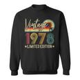 Vintage 1978 Retro 44Th Birthday Limited Edition Retro Felpa