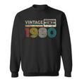 Vintage 1980 Classic Birthday 1980 Cassette Tapeintage Felpa