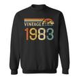 Vintage 1983 Compleanno Uomo Regalo Anno 1983 Felpa