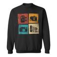 Vintage Analogue Photography Cameras Retro Film Photography Sweatshirt