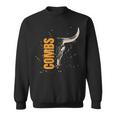 Vintage Combs Bull Skull Western Combs Personalized Sweatshirt
