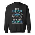 Volksschule 2024 Eine Legende Gehtom Gelände Sweatshirt