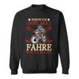 Warum Ich Ohne Akku Fahre Weil Ich Kann Anti Ebike Cyclist Sweatshirt