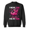 I Wear Pink For My Mimi T-Rex Dinosaur Breast Cancer Sweatshirt