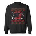 Weenie Christmas Dog Lovers Weiner Ugly Christmas Sweater Sweatshirt