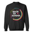 Welcome Back To School First Day Of School Cute Teachers Sweatshirt