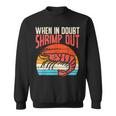 When In Doubt Shrimp Out Retro Bjj Brazilian Jiu Jitsu Camisa de entrenamiento