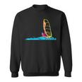 Windsurf Windsurfer Idea Regalo Surfboard Felpa
