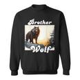 Wolf Brother Set Da Campeggio Con Motivo Tribù E Lupi Felpa