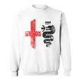 Alfa Car Drivers Elegante Grunge Colore Chiaro Logo Con Collo A Felpa
