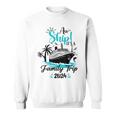 Aw Ship It's A Family Trip 2024 Family Cruise Vacation Sweatshirt