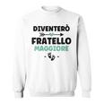 Bambino Diventerò Fratello Maggiore 2024 Bambino Annuncio Gravidanza Felpa