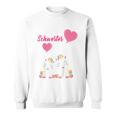 Bambino Grande Sorella 2023 Unicorno Baby Shower Felpa