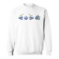 Blueberry Summer Cottagecore Berries Aesthetic Botanical Sweatshirt
