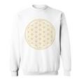 Blume Des Lebens Symbol Der Grundformen Der Raumzeit Sweatshirt